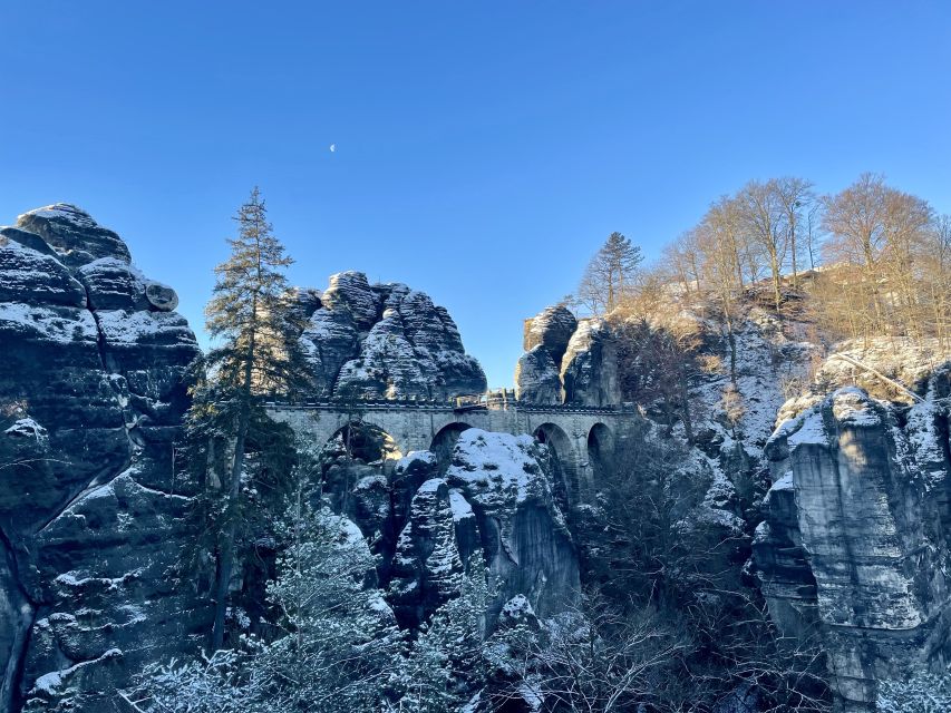 Bohemia & Saxon Switzerland Winter Day Tour from Prague - Winter conditions change the character of the visit