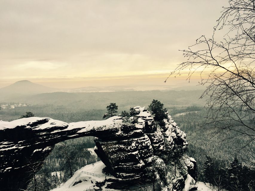 Bohemia & Saxon Switzerland Winter Day Tour from Prague - Lunch is part of the value