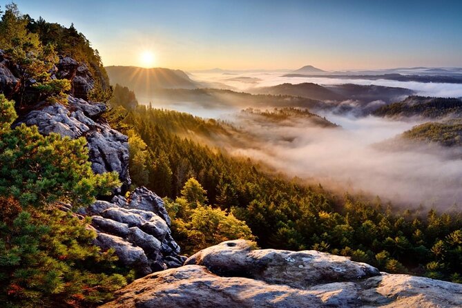 Bohemian and Saxon Switzerland All inclusive trip - Hiking Tour - Crossing into Bohemian Switzerland