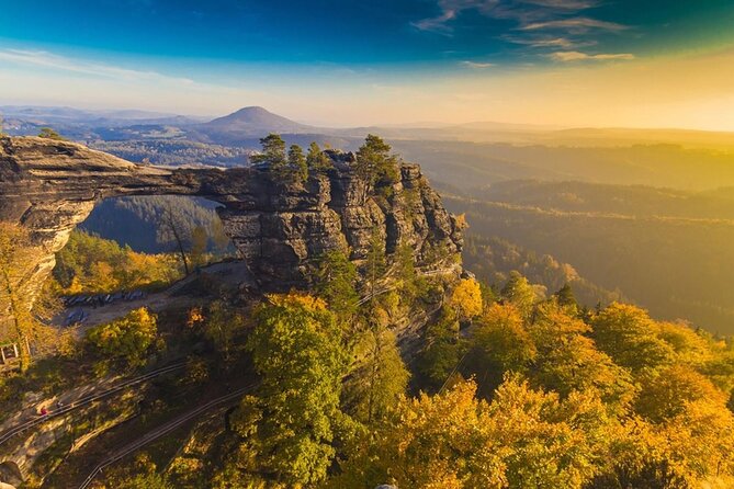 Bohemian and Saxon Switzerland All inclusive trip - Hiking Tour - Walking through Kamenice Gorge