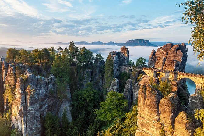 Bohemian & Saxon Switzerland Nature Escape from Dresden - Neurathen Fortress, archaeology, and a second view of Bastei