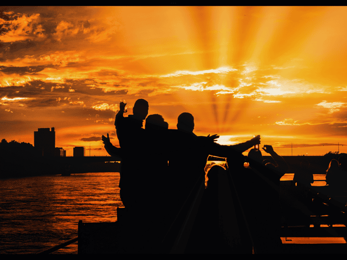 Bonn: Sunset Boat Tour on the Rhine - A Rhine evening that becomes a dance party