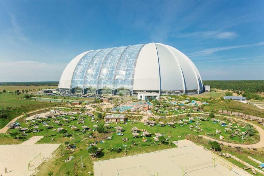 Brandenburg: Tropical Islands Resort Day Ticket - Water slides for the brave and the merely curious