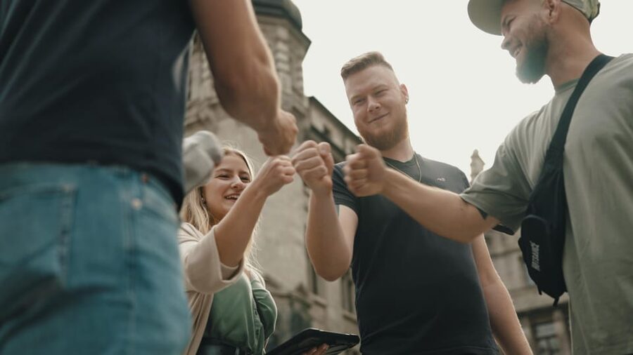 Braunschweig's Mystery Morning: Breakfast & Escape Game - Professional video scenes add a story layer