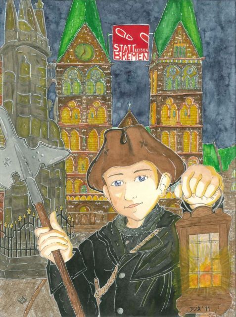 Bremen: Night Watchman Guided Tour for Children (in German) - Key points at a glance