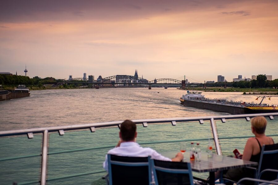 Cologne: 2-Hour Evening Cruise on the Rhine River - What the cruise route feels like