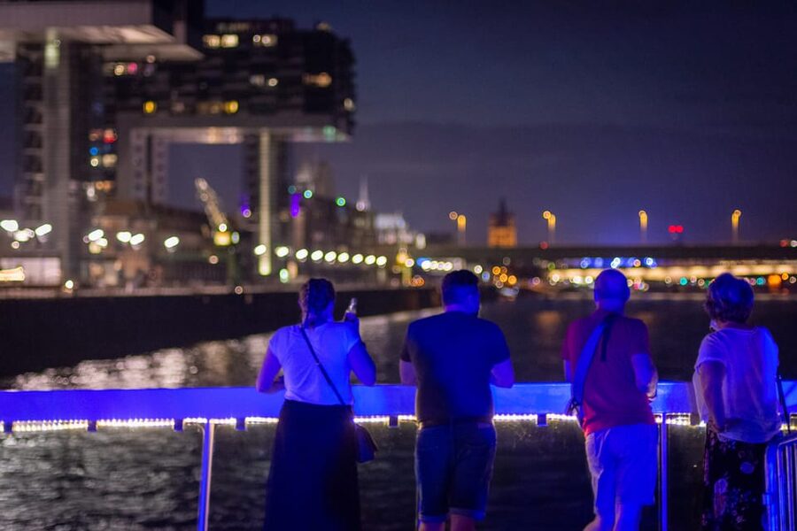 Cologne: 2-Hour Evening Cruise on the Rhine River - Open deck or warm window seat