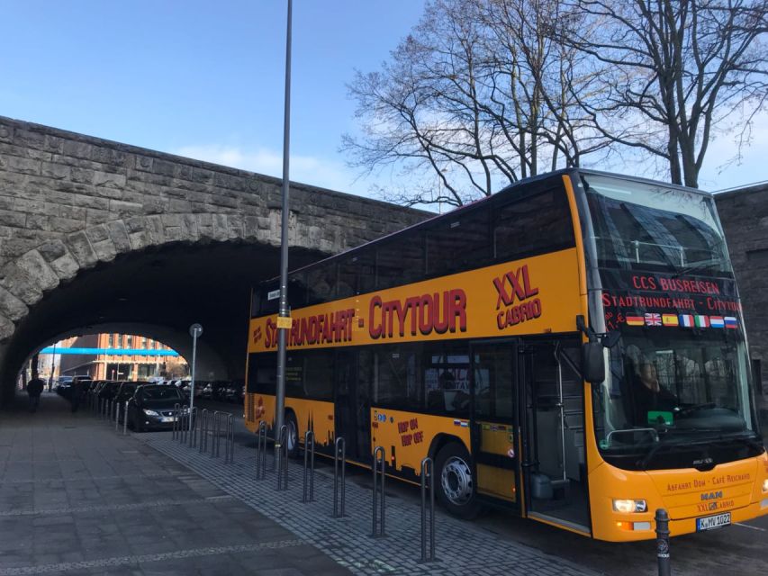 Cologne: 24h Hop-On Hop-Off Sightseeing Bus Ticket - Starting beside the Cathedral at Burgmauer 6