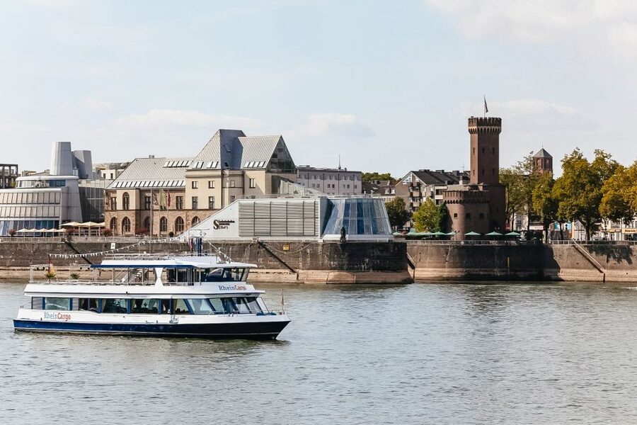 Cologne: 3-Hour Harbor Tour Cruise - Deutz and Mülheim, two more working sections of the Rhine