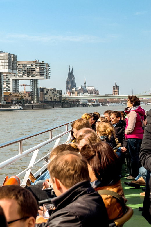 Cologne: Panoramic City Cruise - A calm first look at Cologne from the Rhine