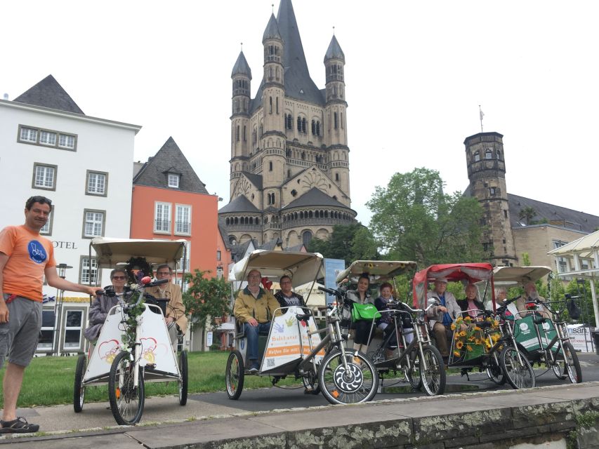 Cologne: Private Rickshaw Tour - Starting beside Cologne Cathedral