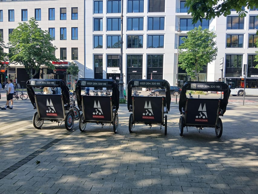 Cologne: Rickshaw Sightseeing Tour - Why a rickshaw works well in central Cologne