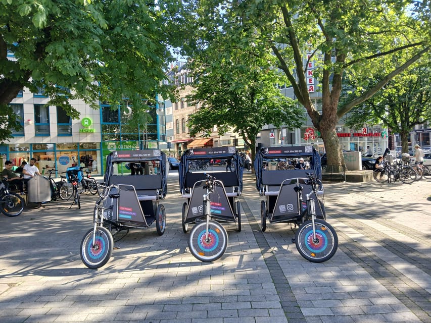 Cologne: Rickshaw Sightseeing Tour - Rhine boulevard and riverside views