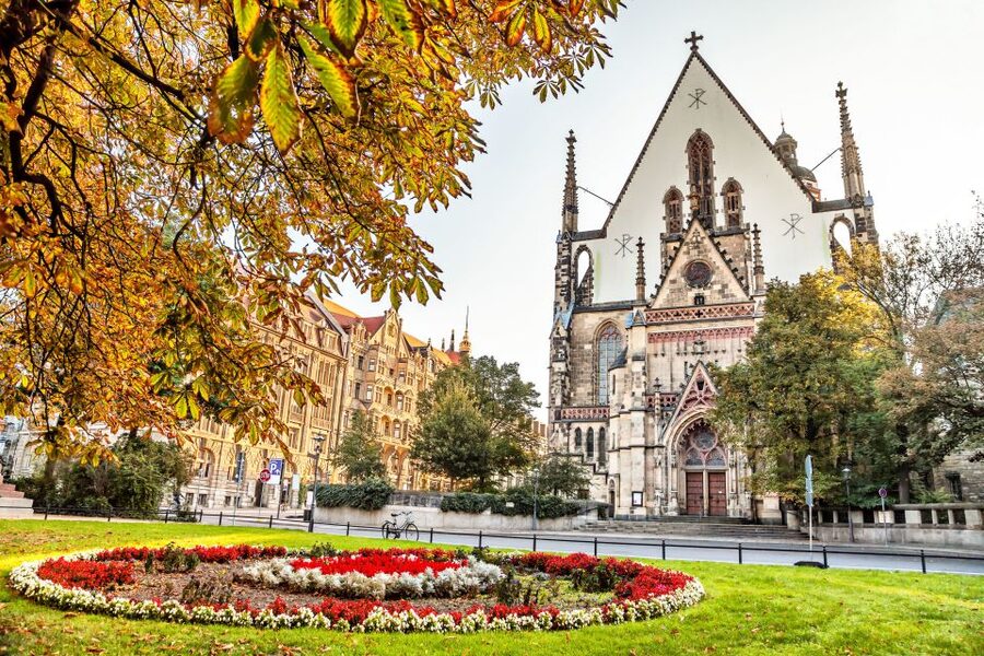 Combo Tour in Leipzig: Guided City Tour & City Sightseeing - Waldstraßen Quarter and Red Bull Arena