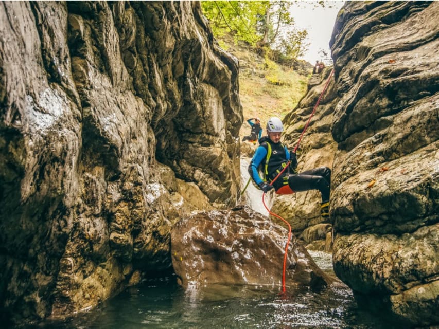 Dornbirn: Kobelach Canyon Exploration and Abseiling Tour - Starting through the boulder field