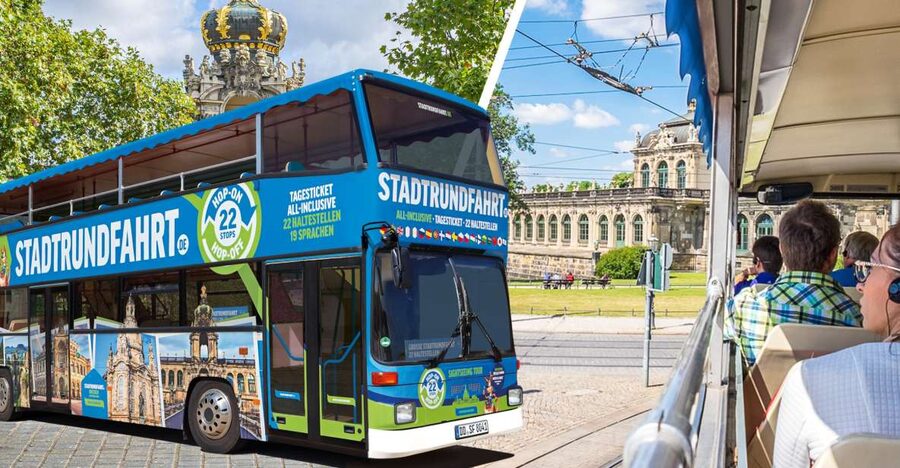 Dresden: 1-Day Hop-On-Hop-Off Bus Tour - Key points at a glance