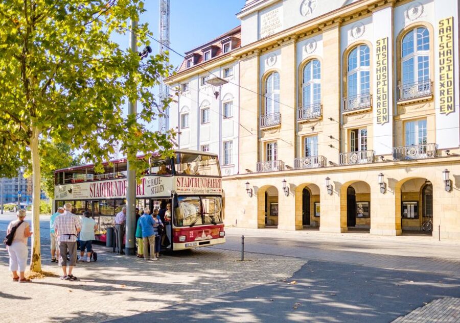 Dresden: 1-Day Hop-On-Hop-Off Bus Tour - Pfunds Dairy, Albertinum, and the old town monuments