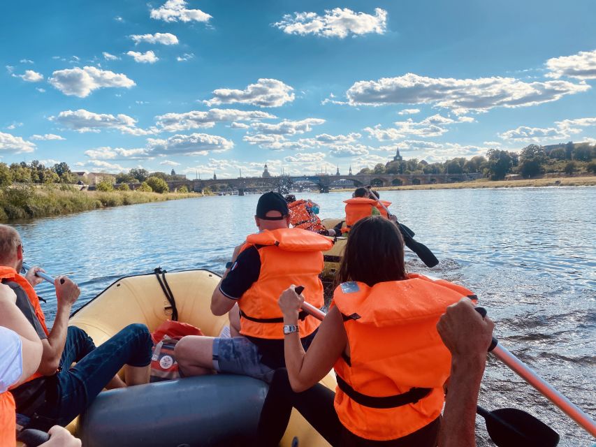 Dresden: Bootstour mit dem Schlauchboot Loschwitz - Radebeul - Why the Elbe is the real attraction