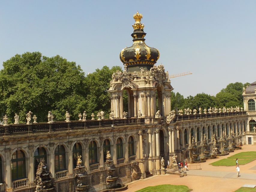 Dresden: Complete Walking Tour with Frauenkirche Visit - Brühlsche Terrasse and the Elbe view