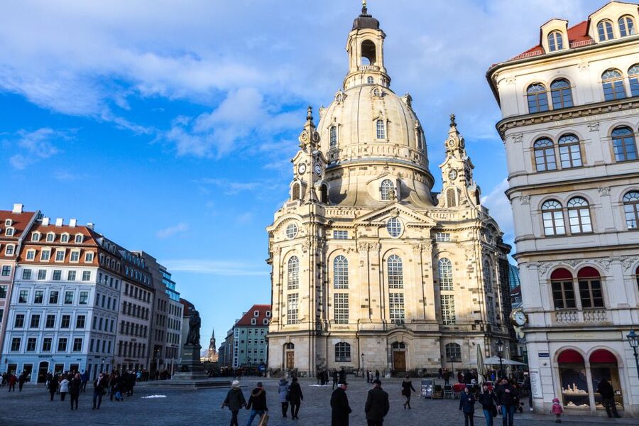 Dresden: Complete Walking Tour with Frauenkirche Visit - Stallhof and the Fürstenzug