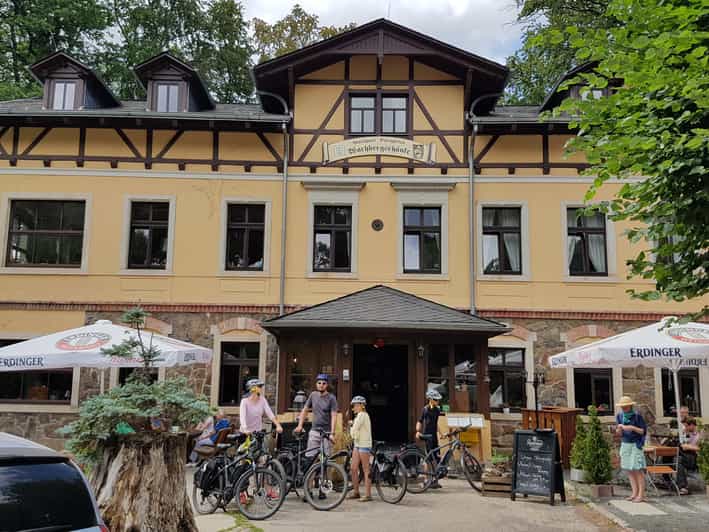 Dresden: E-Bike Tour and Dresden Heath Forest Trails - Starting in Neustadt and heading uphill