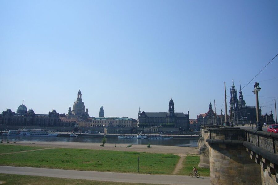 Dresden: Elbe Valley Guided Segway Tour - Starting beside the Golden Rider