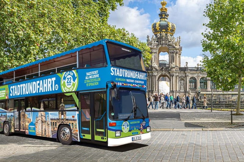 Dresden: Hop-On Hop-Off Sightseeing Bus Tickets - Start with the 90-minute Dresden overview