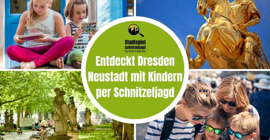Dresden Neustadt: Scavenger Hunt for Children - Starting at Albertplatz in Dresden Neustadt