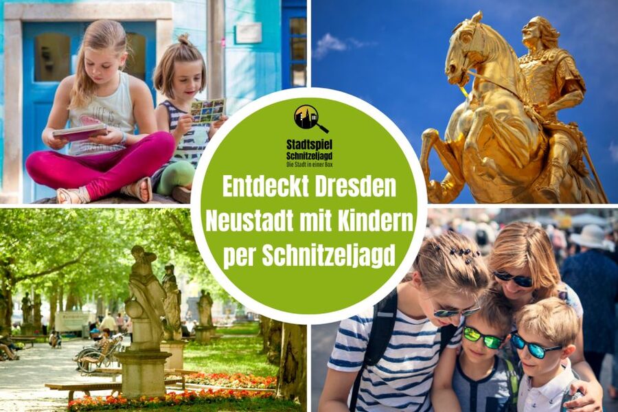 Dresden Neustadt: Scavenger Hunt for Children - The Inner Neustadt: Goldener Reiter and Königstraße