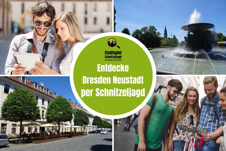 Dresden Neustadt: Scavenger Hunt Self Guided Tour - How the Dresden Neustadt city game works