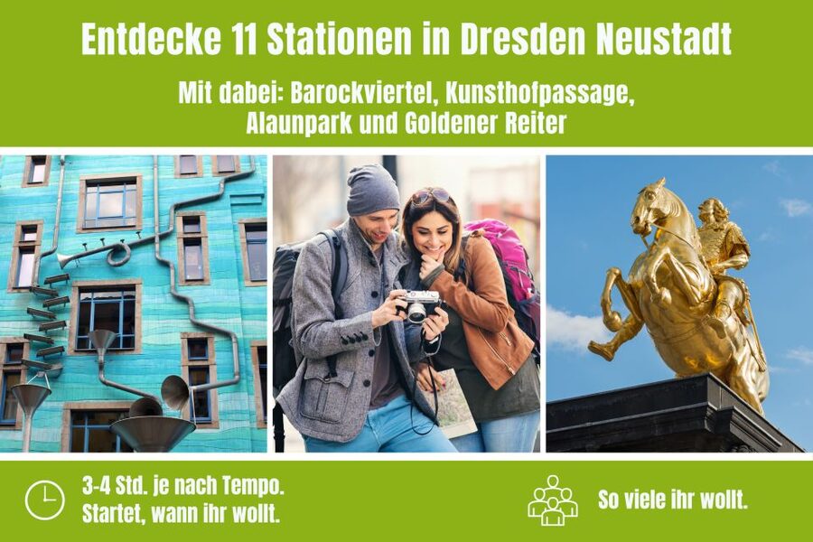 Dresden Neustadt: Scavenger Hunt Self Guided Tour - Price, group size, and overall value