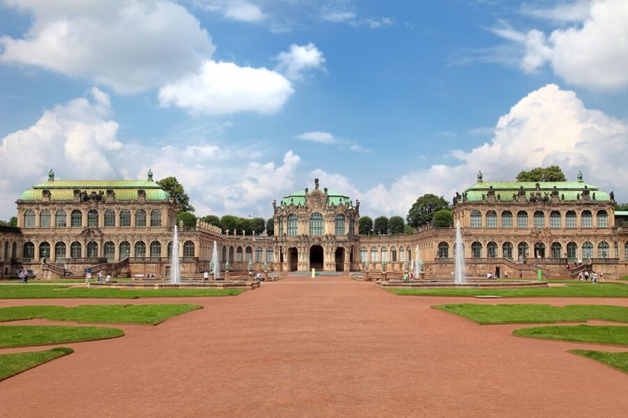 Dresden: Night Watchman Tour Through The Old Town - The Zwinger begins the baroque chapter