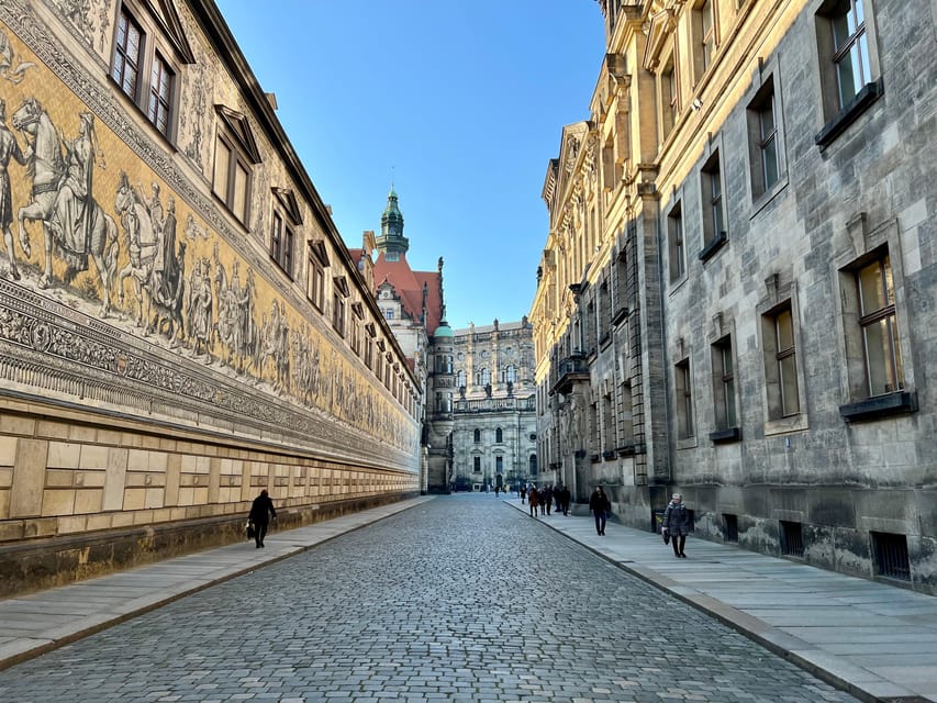 Dresden Old Town - Guided Walking Tour in English - Brühl’s Terrace beside the Elbe