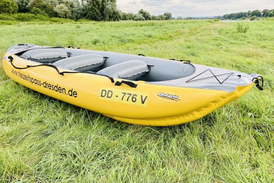 Dresden: Private Inflatable Boat Tour with Beer Garden Stop - What the $32 price really covers