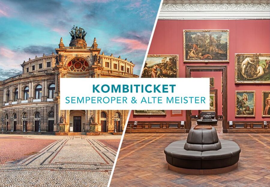 Dresden: Semperoper and Old Masters Picture Gallery - From Theaterplatz to the renovated Semper Building