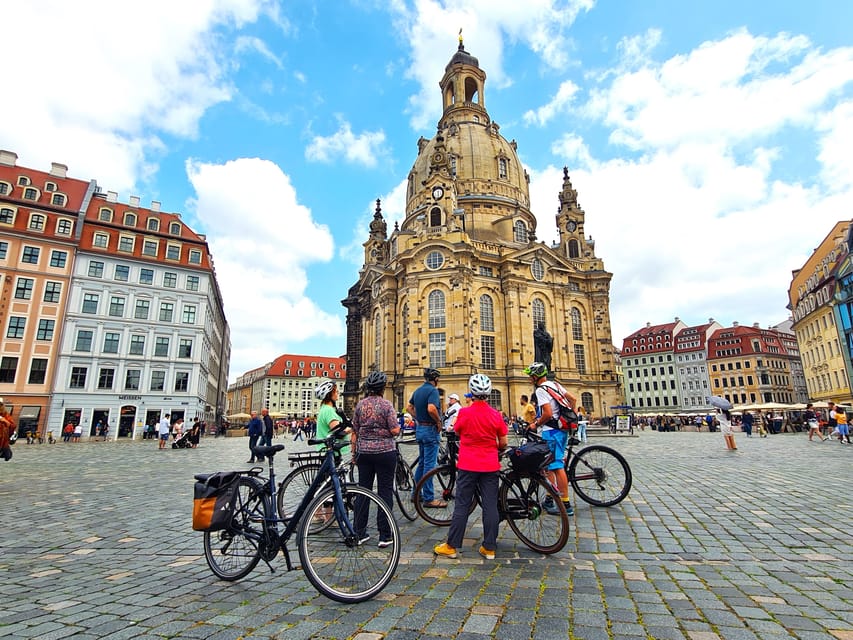Dresden Sightseeing per Rad mit Guide, Prosecco, Eierschecke - Why Dresden works so well by bike