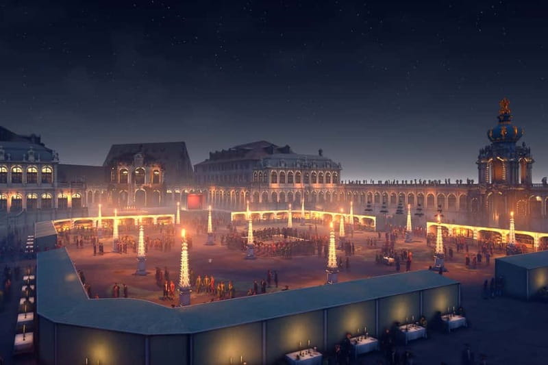 Dresden: Virtual Reality Time Travel Experience Ticket - Jugglers, Paper Theater, and Life Beyond Court