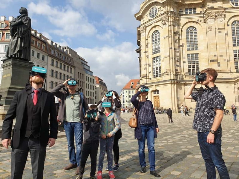 Dresden: Walking Tour with Virtual Reality elements - Finishing near the Semperoper