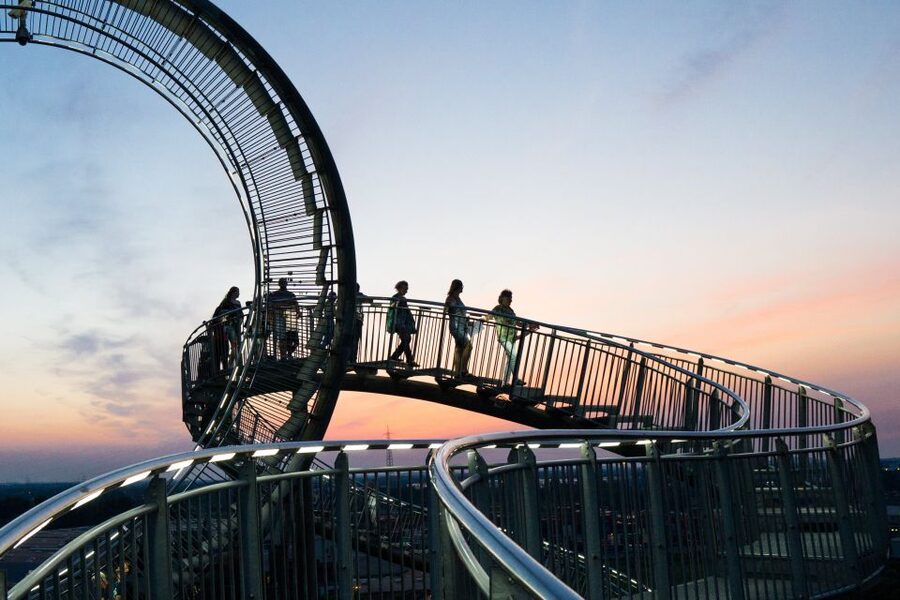 Duisburg: Guided Evening Tour at "Tiger and Turtle" - Why Tiger & Turtle is worth seeing after dark