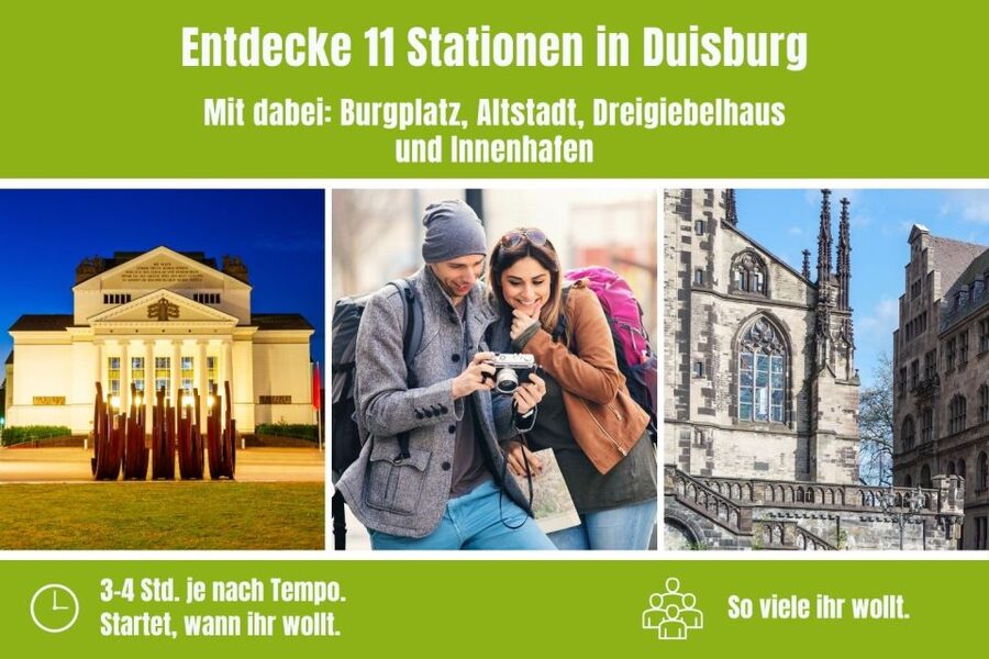 Duisburg: Scavenger Hunt Self-Guided Tour - Gerhard Richter’s subway station and the city theater