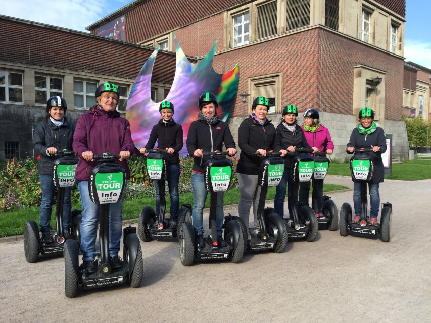 Düsseldorf: 2-Hour Segway Tour along the Rhine - Crossing the Theodor Heuss Bridge