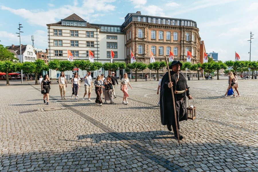 Düsseldorf: Guided Tour with a Night Watchman - St. Lambert’s Church and the old centre