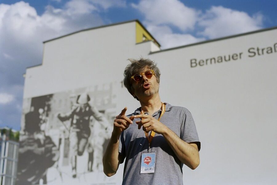 East Berlin and the Wall: Walking Tour - Bernauer Strasse, where the Wall cut through homes