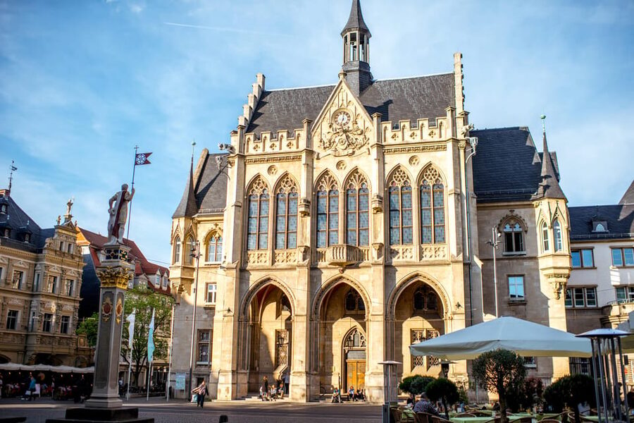 Erfurt: Express Walk with a Local - Crossing Krämerbrücke