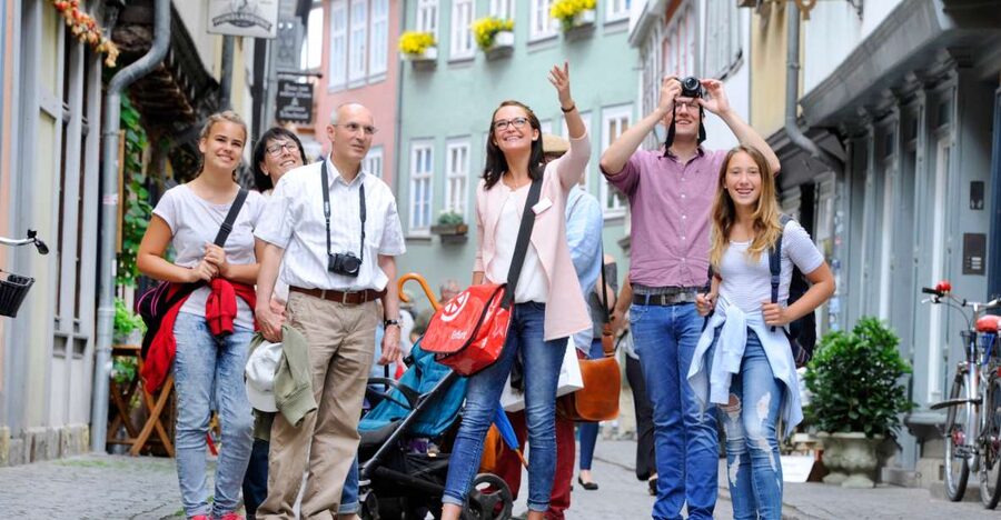 Erfurt: Old Town Guided Walking Tour - Krämerbrücke, Erfurt’s Merchants’ Bridge