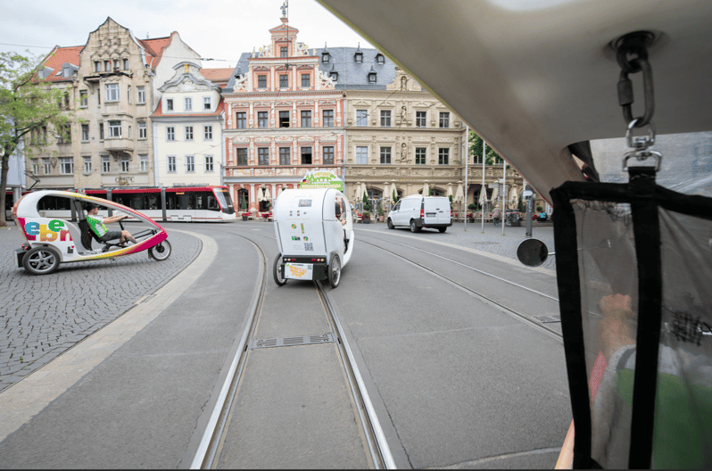 Erfurt: Private Guided Classic Old Town E-Rickshaw Tour - Krämerbrücke, the fitting final stop