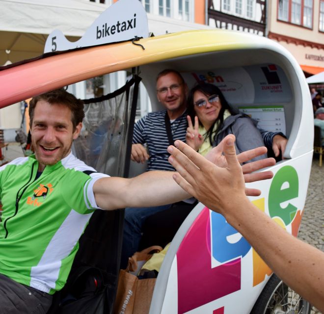 Erfurt: Romantic Rickshaw Tour For Two - Why a rickshaw works well in Erfurt