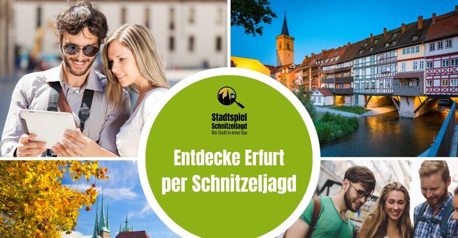 Erfurt: Schnitzeljagd, selbstgeführte Highlights-Tour - How the Erfurt scavenger hunt works