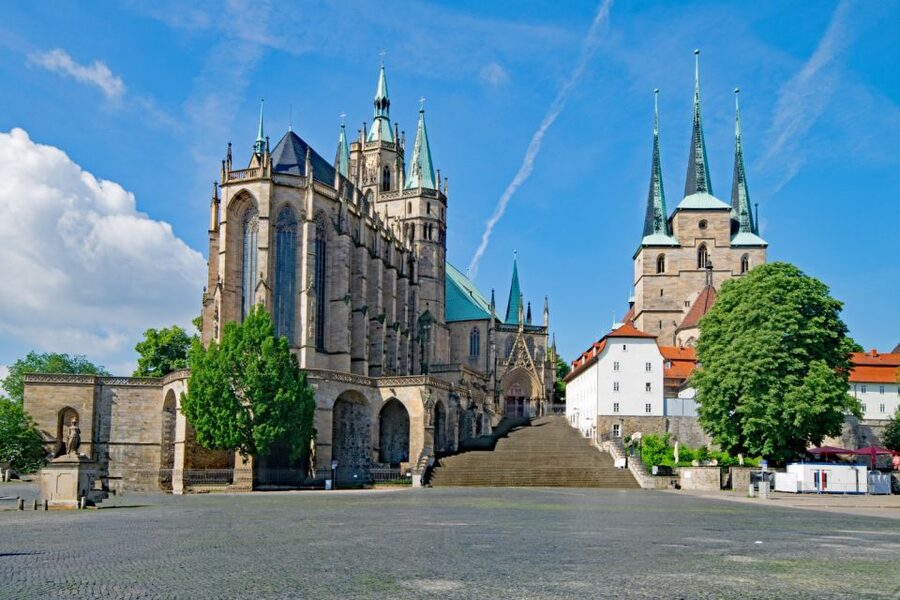 Erfurt: Schnitzeljagd, selbstgeführte Highlights-Tour - Krämerbrücke and the Stadtmuseum stop