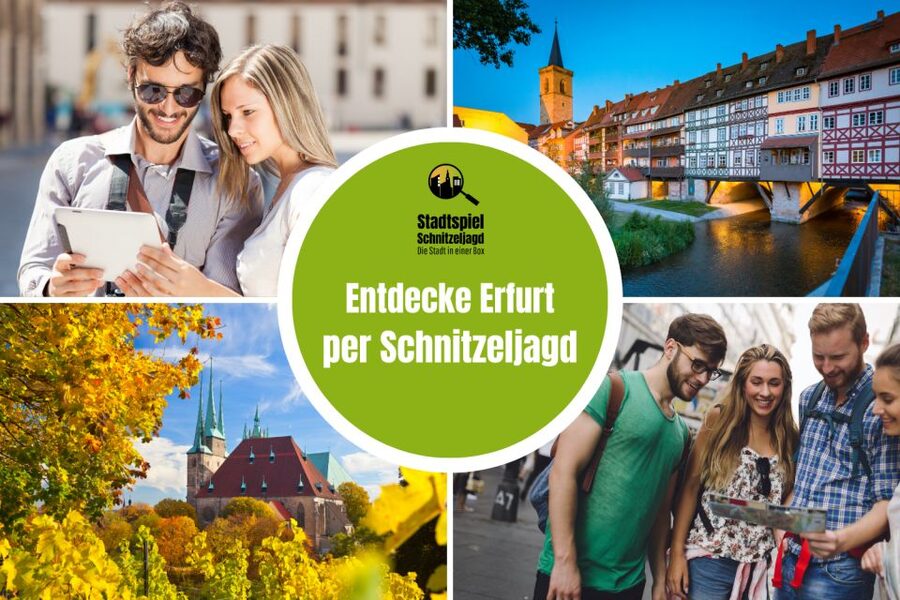 Erfurt: Schnitzeljagd, selbstgeführte Highlights-Tour - Reaching Petersberg Fortress